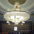 Huge size crystal ceiling hall lighting church chandelier